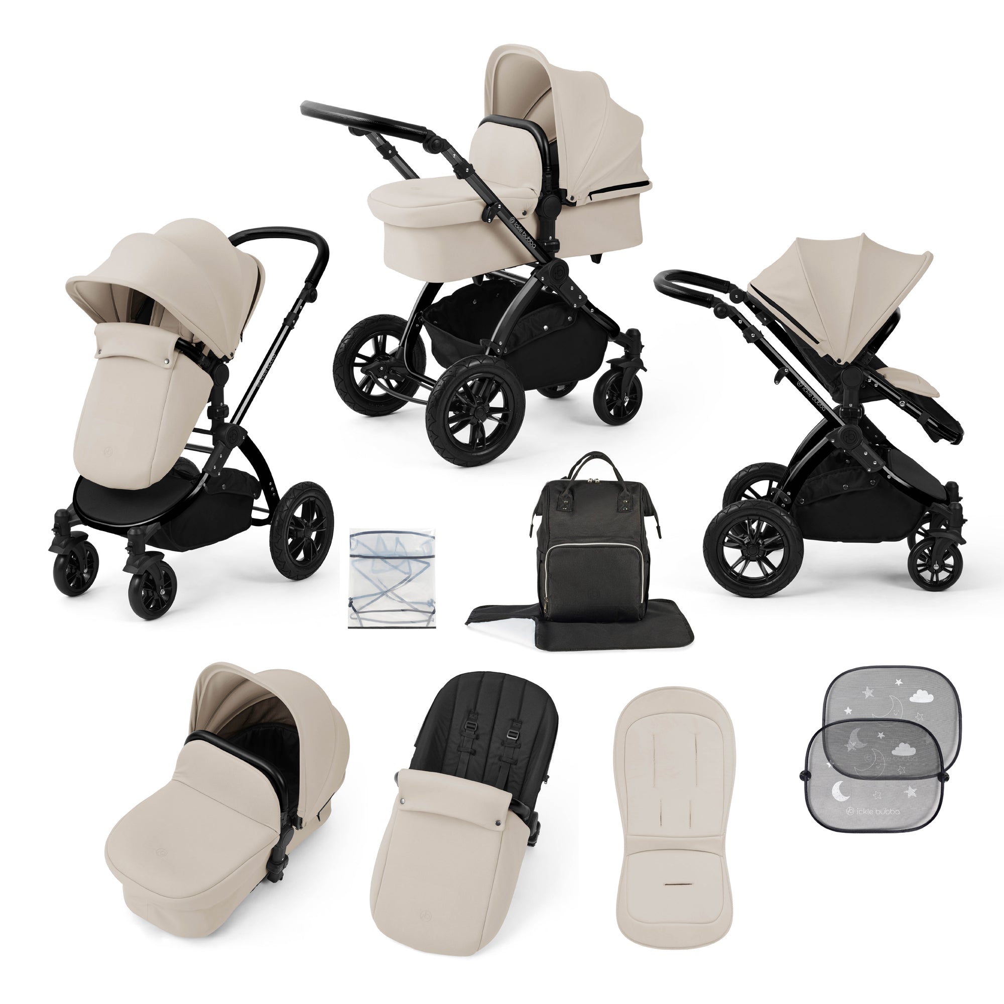 Stomp Luxe 2 in 1 Premium Kinderwagen