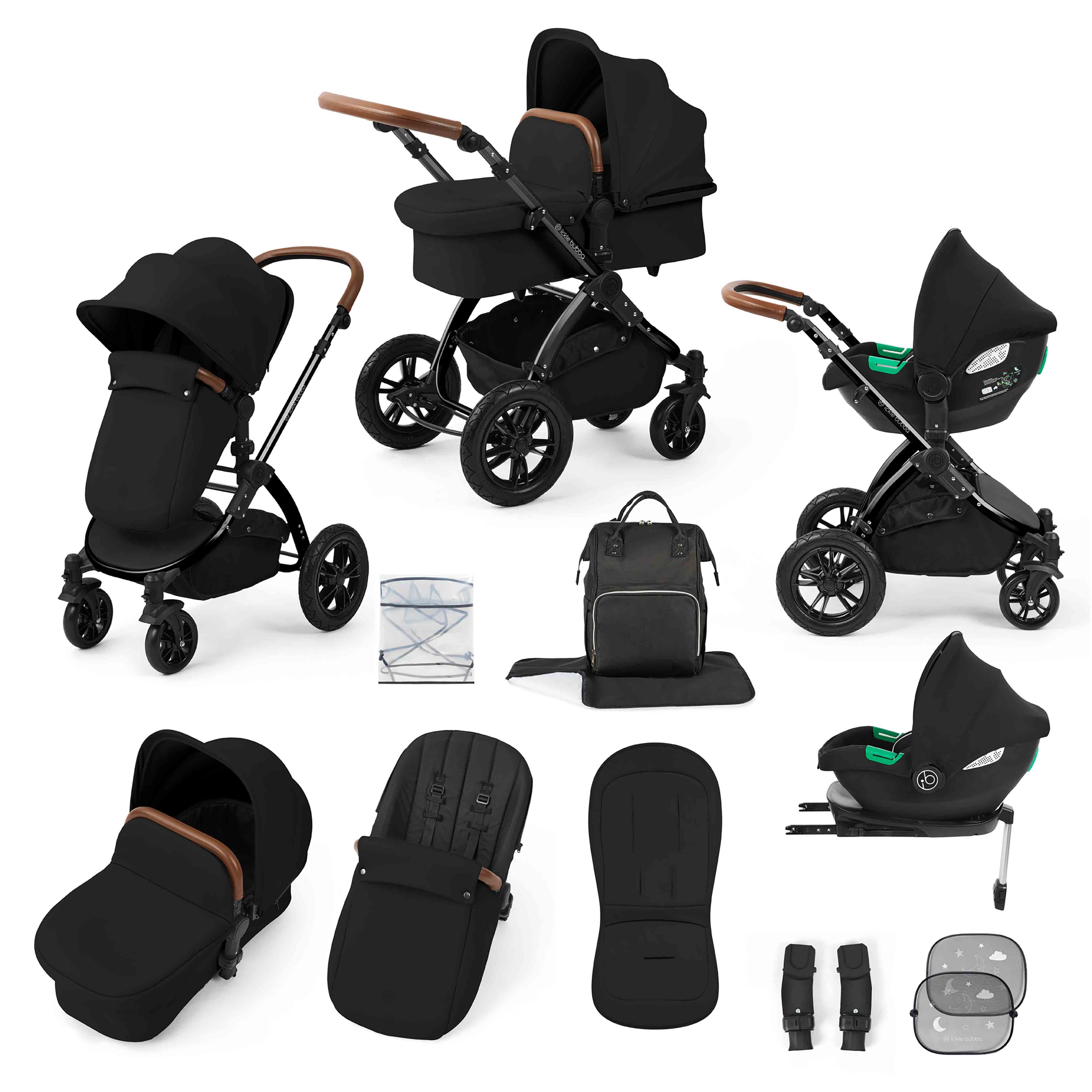 Stomp Luxe All-in-One Cirrus i-Size Reisesystem mit ISOFIX-Basis