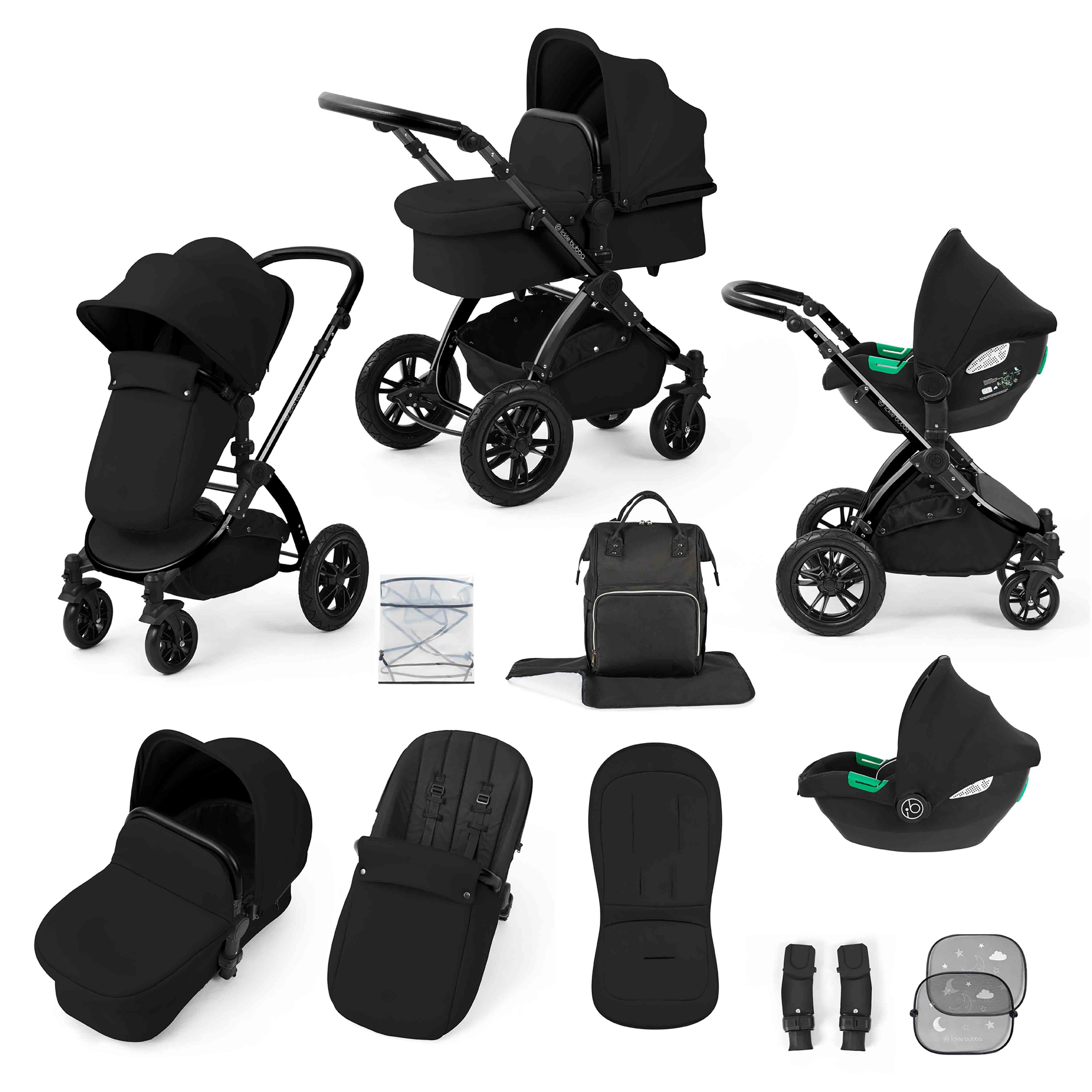 Stomp Luxe 3-in-1 i-Size Reisesystem mit Cirrus Autositz