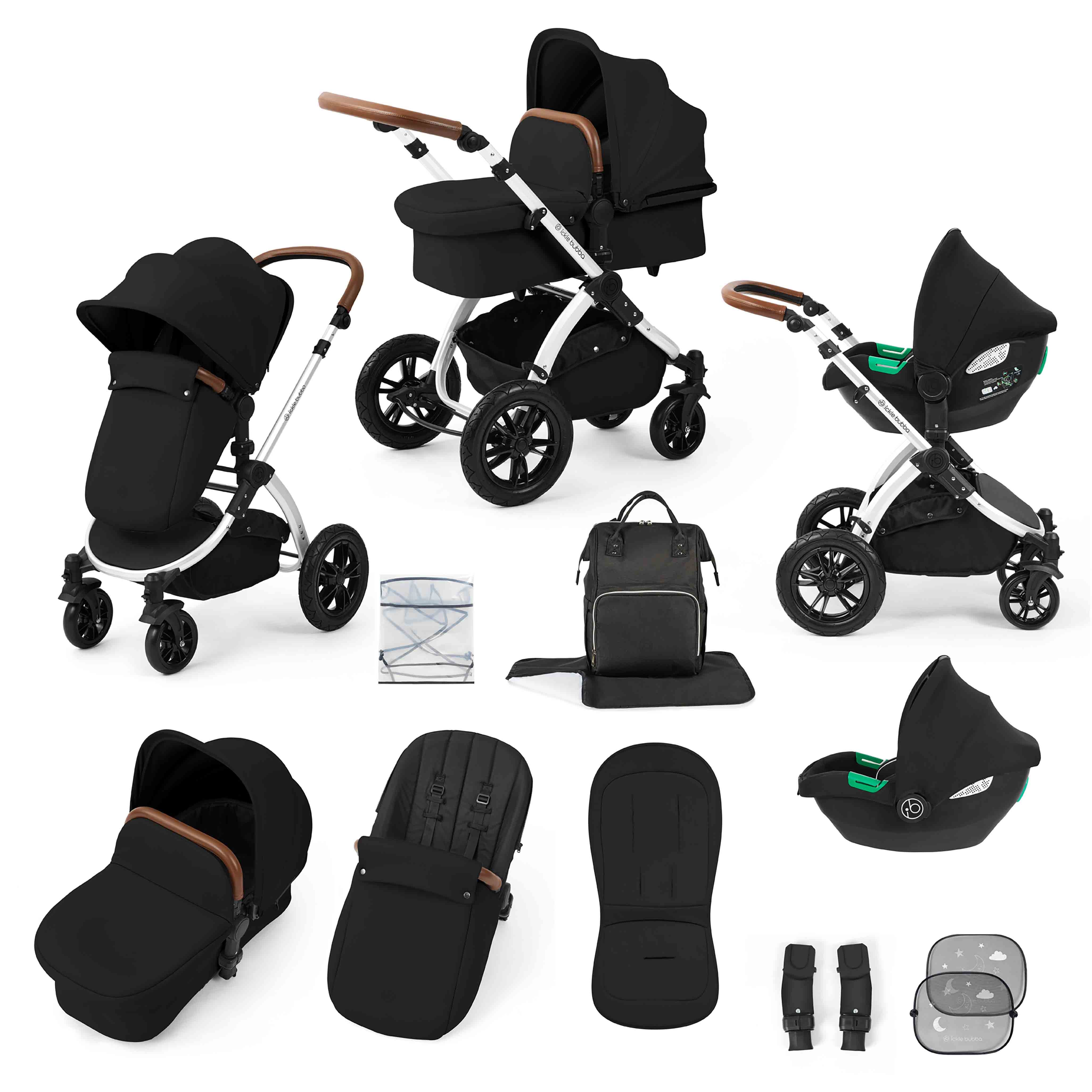 Stomp Luxe 3-in-1 i-Size Reisesystem mit Cirrus Autositz
