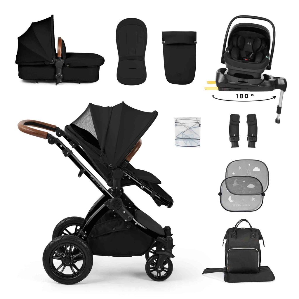Stomp Luxe All-in-One Nimbus 180° Spin i-Size Reisesystem mit ISOFIX-Basis